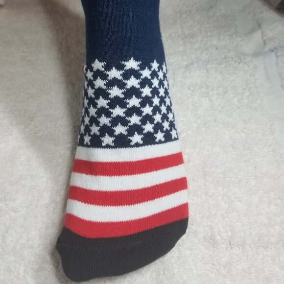 Trump 2020 Socks - Black Cuff and Toe - Picture 3 of 6